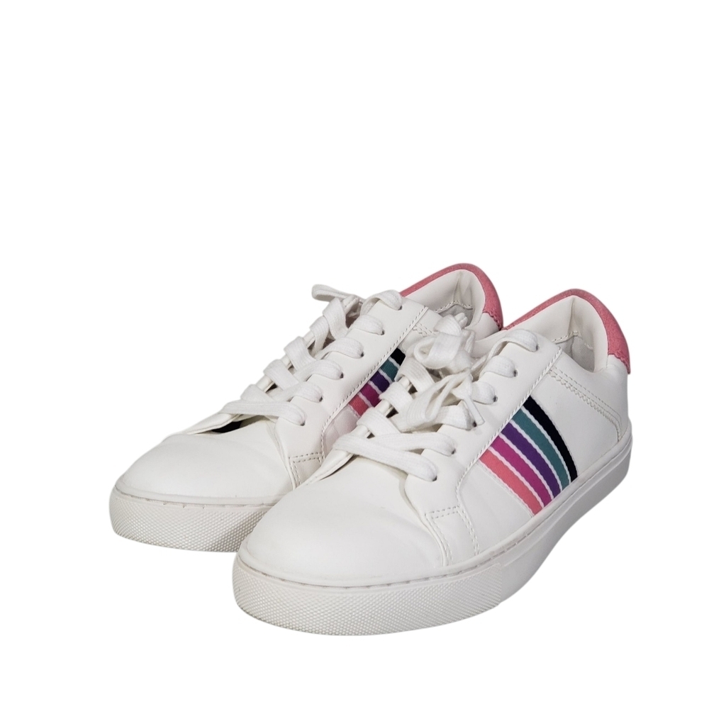 SOLD SOLD J.Crew Striped Lace-up Sneakers